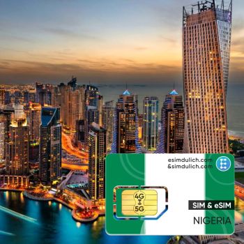 Sim Du Lịch Nigeria 15 Ngày Tốc Độ Cao